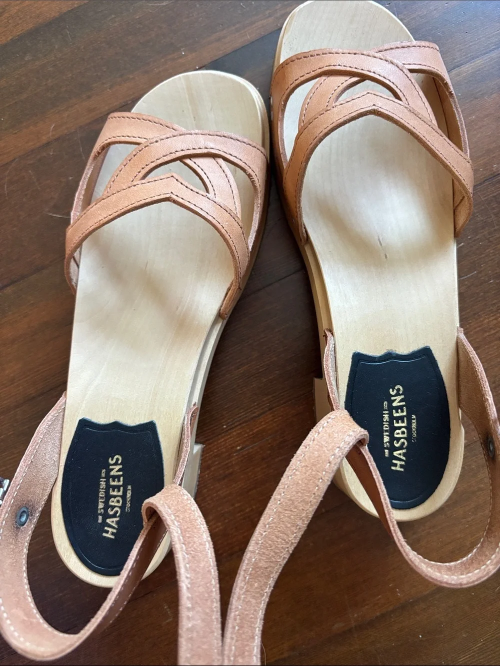 Swedish Hasbeens 50s low heel size 38